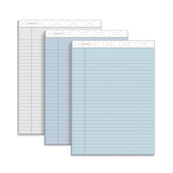 TOPS™ Prism Plus Colored Pads, Wide Ruled, 8.5&quot; x 11.75&quot;, Pastel Paper, 50 Sheets/Memo Book, 6 Memo Books/Pack