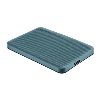 Toshiba Canvio Advance 2TB Portable External Hard Drive, Green