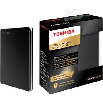 Toshiba Canvio Slim 1TB Portable External Hard Drive