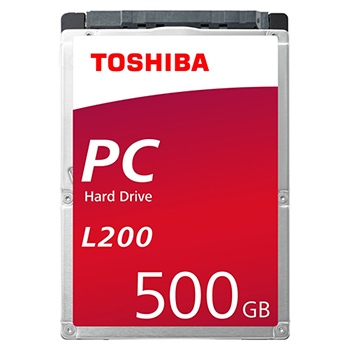Toshiba Slim L200 500 GB Hard Drive - 2.5&quot; Internal - SATA (SATA/600) - 5400rpm - 8 MB Buffer