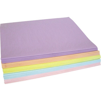 W.B. Mason Co. Tissue Paper Assortment Pack, 20&quot; x 30&quot;, Pastel, 480/CS