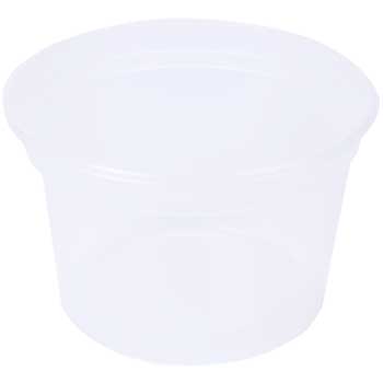 Chef&#39;s Supply Deli Container, Round, 16 oz., Clear, 480/CT