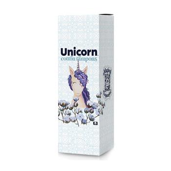 Unicorn Tampon Cartridges, Regular, 60/Box, 6 Boxes/Case