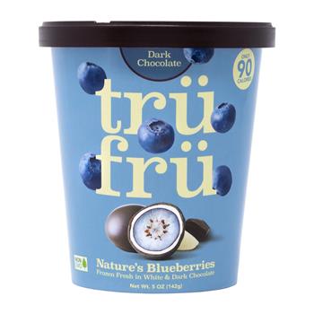 Tru Fru Blueberries in White &amp; Dark Chocolate, 5 oz, 8/PK