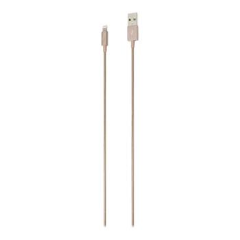 Targus Sync/Charge Lightning Data Transfer Cable, 3.94&#39;, MFI, Gold
