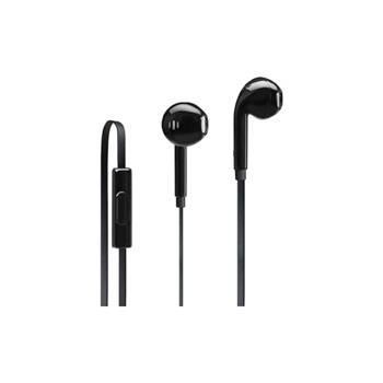 Targus iStore Classic Fit Earbuds, 4.33 ft Cable, Glossy Black
