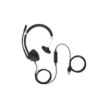 Targus Wired Mono Headset, Black