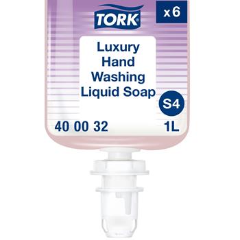 Tork Luxury Hand Washing Liquid Soap S4, 1 L, 6/Carton
