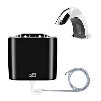 Tork Counter Mount Foam Soap Dispenser, S26, Touch-Free, Black