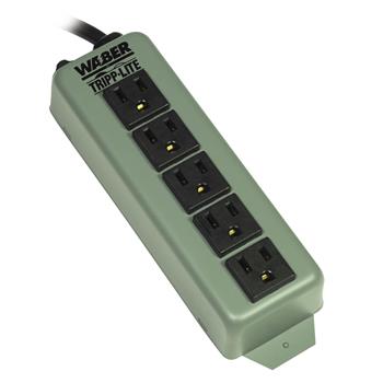 Tripp Lite by Eaton Waber Industrial 5-Outlet Power Strip, Switchless, 6 ft Cord