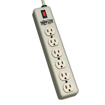 Tripp Lite by Eaton Waber Industrial Power Strip, 6-Outlet, 15 ft (4.57 m) Cord