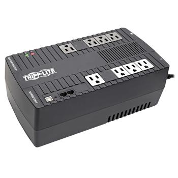 Tripp Lite by Eaton AVR550U AVR Series Line Interactive UPS 550VA, 120V, USB, RJ11, 8 Outlet