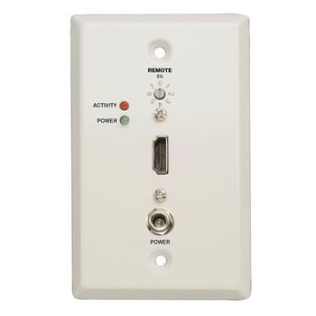 Tripp Lite by Eaton HDMI Over Cat5/6 Extender, Wall Plate Remote Reciever, Up To 150&#39;, TAA