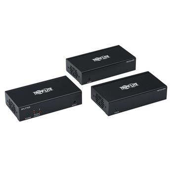 Tripp Lite by Eaton 2-Port DisplayPort To HDMI Over Cat6 Splitter/Extender Kit, Transmitter/Dual Receivers, 4K 60 Hz, PoC, 125&#39;, TAA