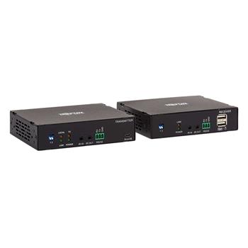 Tripp Lite by Eaton HDMI over Fiber Extender Kit, Transmitter/Receiver, 4K 60 Hz, 4:4:4, RS-232, IR, Multimode LC, TAA, 985 ft. (300 m)