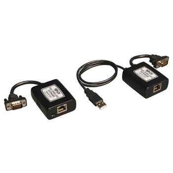 Tripp Lite by Eaton VGA Over Cat5/6 Extender Kit, Transmitter/Receiver For Video, USB Powered, Up To 500&#39;, TAA