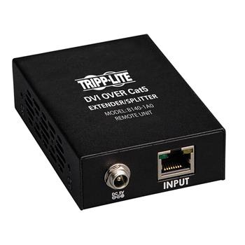 Tripp Lite by Eaton DVI Over Cat5/6 Active Extender, Box-Style Remote Receiver For Video, DVI-I Single Link, Up To 200&#39;, 60 m, TAA