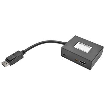 Tripp Lite by Eaton 2-Port DisplayPort To HDMI Hub, DP1.2, TAA
