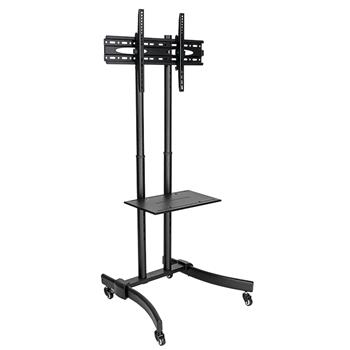 Tripp Lite by Eaton TV Floor Stand Mobile Cart, 37&quot; to 70&quot; TVs and Monitors, 67.5&quot; Height x 27.6&quot; Width x 27.6&quot; Depth
