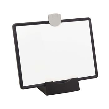 Tripp Lite by Eaton Magnetic Dry-Erase Whiteboard with Stand, VESA Mount, 3 Markers Red/Blue/Black, Black Frame