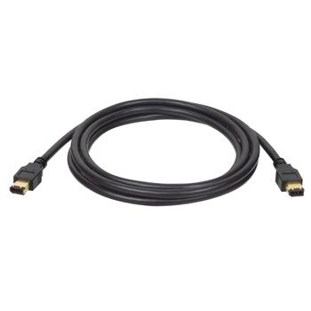 Tripp Lite by Eaton FireWire IEEE 1394 Cable (6pin/6pin M/M) 15 ft (4.57 m)