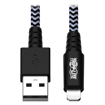 Tripp Lite by Eaton Heavy-Duty USB-A To Lightning Sync/Charge Cable, MFi Certified, M/M, USB 2.0, 3&#39;