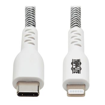 Tripp Lite by Eaton USB C to Lightning Sync/Charging Cable Heavy Duty 2.0 M/M iPhone iPad 6ft