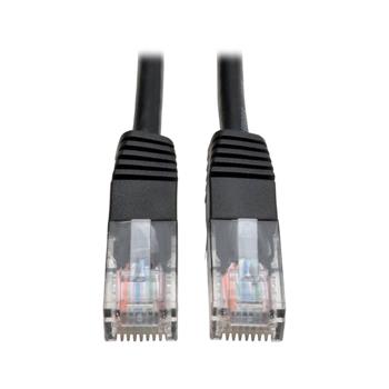 Tripp Lite by Eaton Cat5e 350 MHz Molded UTP Ethernet Cable, RJ45 M/M, Black, 6&#39;