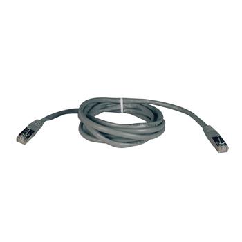 Tripp Lite by Eaton Cat5e 350 MHz Molded Shielded STP Ethernet Cable, RJ45 M/M, Gray, 25&#39;