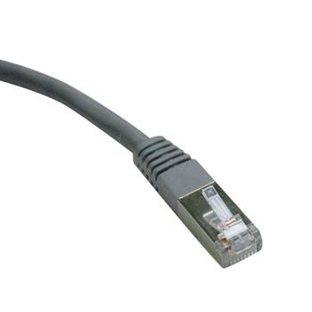 Tripp Lite by Eaton Cat6 Gigabit Molded Shielded FTP Ethernet Cable, RJ45 M/M, Gray, 25&#39;