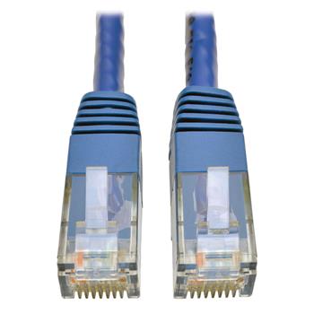 Tripp Lite by Eaton Cat6 Gigabit Molded UTP Ethernet Cable, RJ45 M/M, Blue, 7&#39;