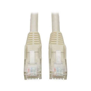 Tripp Lite by Eaton Cat6 Gigabit Snagless Molded UTP Ethernet Cable, RJ45 M/M, White, 2&#39;