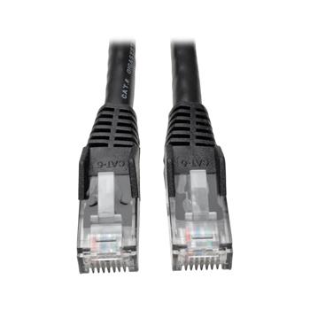Tripp Lite by Eaton Cat6 Gigabit Snagless Molded UTP Ethernet Cable, RJ45 M/M, Black, 3&#39;, 50 Pack