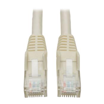 Tripp Lite by Eaton Cat6 Gigabit Snagless Molded UTP Ethernet Cable, RJ45 M/M, White, 4&#39;