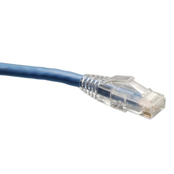 Tripp Lite by Eaton Cat6 Gigabit Solid Conductor Snagless UTP Ethernet Cable, RJ45 M/M, Blue, 75&#39;
