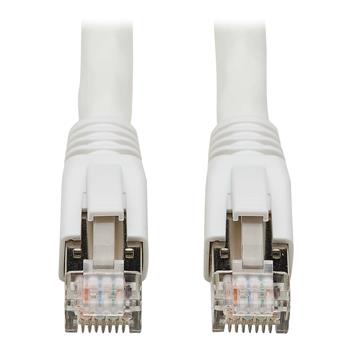 Tripp Lite by Eaton Cat8 25G/40G Certified Snagless Shielded S/FTP Ethernet Cable, RJ45 M/M, PoE, White, 6&#39;