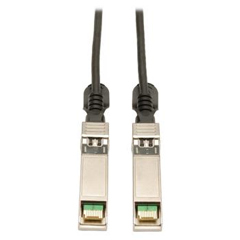 Tripp Lite by Eaton SFP+ 10Gbase-CU Passive Twinax Copper Cable, SFP-H10GB-CU7M Compatible, Black, 22.96&#39;