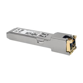 Tripp Lite by Eaton Cisco-Compatible GLC-T SFP Mini Transceiver, 1000Base-TX Copper RJ45, Cat5e, Cat6, 328.08&#39;