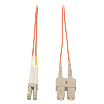 Tripp Lite by Eaton Duplex Multimode 62.5/125 Fiber Patch Cable, LC/SC, 3&#39;