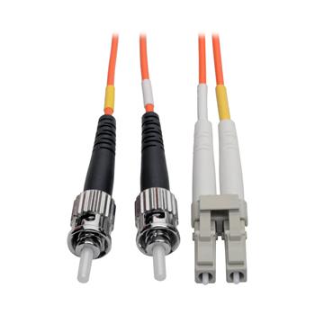 Tripp Lite by Eaton Duplex Multimode 62.5/125 Fiber Patch Cable, LC/ST, 33&#39;