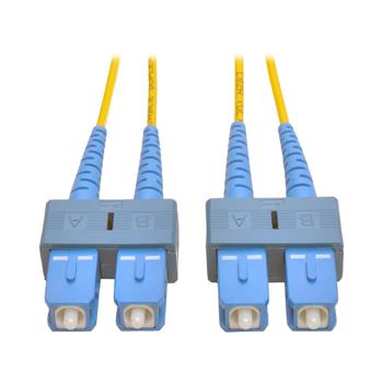 Tripp Lite by Eaton Duplex Singlemode 9/125 Fiber Patch Cable, SC/SC, 10&#39;