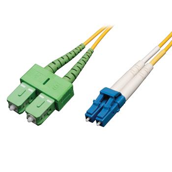 Tripp Lite by Eaton Duplex Singlemode 9/125 Fiber Patch Cable, LC to SC/APC, 3&#39;