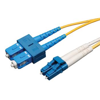 Tripp Lite by Eaton Duplex Singlemode 9/125 Fiber Patch Cable, LC/SC, 3&#39;
