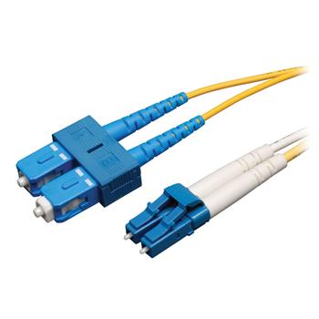 Tripp Lite by Eaton Duplex Singlemode 9/125 Fiber Patch Cable, LC/SC, 23&#39;