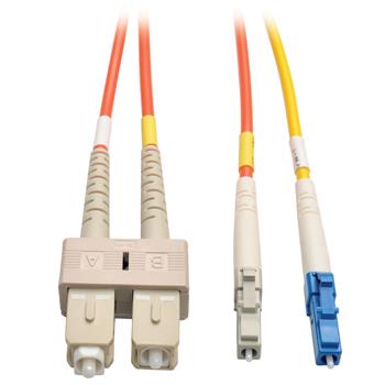 Tripp Lite by Eaton Fiber Optic Mode Conditioning Patch Cable, LC Mode Conditioning To SC, 6&#39;