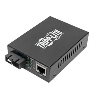 Tripp Lite by Eaton Gigabit Multimode Fiber To Ethernet Media Converter, 1.2 mi