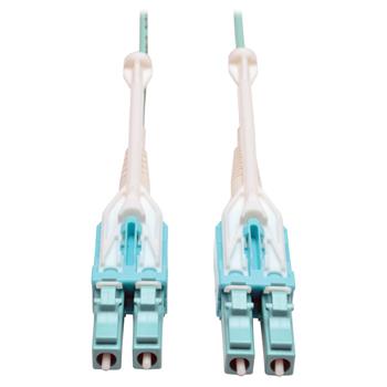 Tripp Lite by Eaton 10Gb Duplex Multimode 50/125 OM3 LSZH Fiber Patch Cable With Push/Pull Tab Connectors, 6&#39;