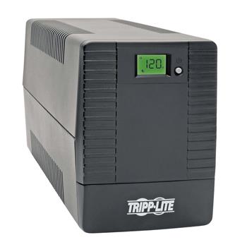 Tripp Lite by Eaton 500VA 360W Line-Interactive UPS With 6 Outlets, AVR, 120V, 50/60 Hz, LCD, USB, Tower
