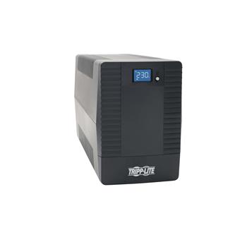 Tripp Lite by Eaton 1.5kVA 900W Line-Interactive UPS with 4 Schuko CEE 7/7 Outlets, AVR, 230V, 1.5 m Cord, LCD, USB, Tower