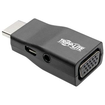 Tripp Lite by Eaton Compact HDMI To VGA Adapter Video Converter With Audio, M/F